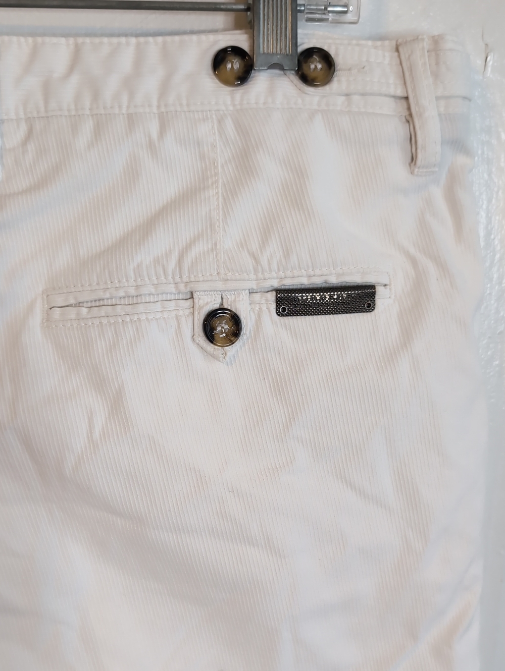 Burberry Military White Chino Shorts mens 34 - Picture 11 of 11